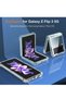 Compatible with Galaxy Z Flip 4 Case,Anti Yellow- Ultra-thin Slim Fit Four Corner Airbags Protection - 4