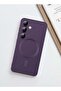 Samsung Galaxy S24 Plus 5G Magnetic Case Cover – Luxury Metallic Paint, Silicone Phone Case with Ful - 5