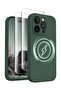 iPhone 15 Pro Max Case Silicone, Compatible with MagSafe, [Camera Protection][2X Screen Protectors]
