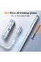 Samsung Galaxy Z Flip 6 Slim Clear Case with Metal Chain – Anti-Yellowing TPU Cover for Z Flip 6 5G - 4
