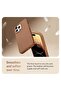 For iPhone 14 Pro Max European Nappa Leather Case - Smoothen and Soften Over Time - Compatible with - 4