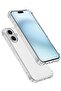iPhone 16 Plus Clear Back Air Cushion Case – Soft Silicone Shockproof Anti-Scratch Protective Bumper - 2