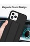 Case for iPhone 14 Pro, Back Stand Case with Magnet Holder Hand Grip Magnetic Car Mount Anti Scratch - 3