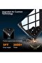 Crystal Clear TPU Bumper Case for Samsung Galaxy S22 Ultra 5G – Air Cushion, Shockproof Protective C - 5