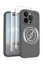 iPhone 15 Pro Max Case Silicone, Compatible with MagSafe, [Camera Protection][2X Screen Protectors]