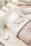 Hospital Discharge Set Sheep Printed Newborn Set of 5 Baby Girl and Boy 100% Cotton Unisex Basic - 2