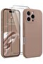 Compatible with iPhone 16 Pro Max Case, Silicone Upgraded [Camera Protection], [Compatible with MagS