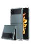 Compatible with Galaxy Z Flip 4 Case,Anti Yellow- Ultra-thin Slim Fit Four Corner Airbags Protection