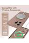 Compatible with iPhone 16 Pro Max Case, Silicone Upgraded [Camera Protection], [Compatible with MagS - 3