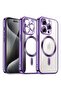Electroplated Case for iPhone 15 Pro Max 6.7-Inch, Camera Lens Full Protection, Compatible with MagS