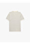 Regular Fit Short Sleeve Cotton Striped Polo Collar T-Shirt - 2