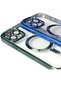 Luxury Plating Clear Magnetic For Magsafe Wireless Charge Case Compatible With IPhone 14 Pro|14 Pro - 2