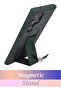 Galaxy S23 Ultra Case Fully Covered With Finger Grip Stand Holder Anti Slip Shockproof Protective Ca - 2