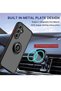 Full Body Protective Case for Samsung Galaxy M52 – Blue, 360° Magnetic Ring Kickstand, Anti-Fi - 2