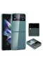 Case for Samsung Galaxy Z Flip3, Crystal Clear Hard PC Anti-Scratch Protective Case, Cell Phone Cove