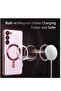 Magnetic Clear Case for Samsung Galaxy S23 with Camera Lens Protector Magsafe Compatible Electroplat - 2