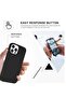 Soft Silicone Rubber Bumper Microfiber Lining Hard Back iPhone 15 Pro Max Back Cover Shockproof Prot - 5