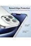 [3 in 1] for iPhone 15 Pro Max Case with 9H Tempered Glass Screen Protector, Liquid Silicone Shockpr - 4
