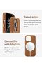 (for iPhone 14 Pro Max) - European Nappa Leather Case - Smoothen and Soften Over Time - Compatible w - 4