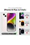 iPhone 14 Plus Case, [5 in 1 with 2 Pack Screen Protector + 2 Pack Camera Lens Protector, Liquid Sil - 3