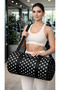 Patterned Women's Sports Bag - Fitness and Gym Sports Bag with Shoulder Strap - 7