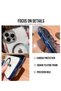 Luxury Plating Clear Magnetic For Magsafe Wireless Charge Case Compatible With IPhone 14 Pro|14 Pro - 3
