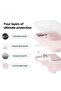Chalk Pink iPhone 16 Pro Case – Slim Shockproof Full Body Protection with Soft Microfiber Lining, Sc - 3