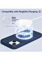 Dark Blue 5-in-1 iPhone 15 Case – Magnetic, MagSafe-Compatible, Slim Silicone Design with 2x Screen - 4
