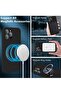 Silicone Magnetic Case for iPhone 14 Pro + 2 Pack Tempered Glass Screen Protector Magsafe Case Silic - 4