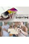iPhone 14 Case - [5 in 1 Set] with 2 Pack Screen Protectors + 2 Pack Camera Lens Protectors, Liquid - 3