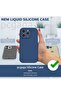 Liquid Silicone Case for iPhone 14 Pro Max with Screen Protector [Camera Protection] [Microfiber Lin - 2