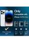 5-in-1 Clear Case for iPhone 14 Pro Max – Includes 2X Screen Protectors, 2X Lens Protectors, UV Coat - 2