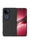 vivo V50 5G 2025 Premium Soft Liquid Silicone Case Cover – Black, Shockproof, Anti-Slip Grip, Slim F - 3