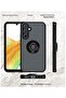 Galaxy A34 5G Case with Screen Protector, Shock-Absorption Anti-Scratch Phone Case with Kickstand, M - 4