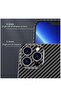 Personality Handsome Light Thin Carbon Fiber Pattern PC Phone case Compatible with iPhone 15 Pro Uni - 3