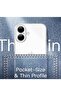 Ultra Slim Frosted Clear Case for iPhone 16 (6.1 Inch) - Lightweight, Minimalist Design with Full Ca - 5