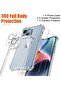 4-in-1 Pack for iPhone 14 Plus - Includes 2x Screen Protectors, 1x Camera Lens Protector, All-Round - 3
