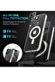--5 in 1 MagSafe compatible iPhone 14 Case, Clear Case [Military Grade Protection] with 2X Tem - 2
