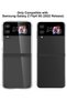 Samsung Galaxy Z Flip 4 5G Clear Case,[Hard PC][Reinforced Corners][Slim&Lightweight] Shockproof Pro - 2