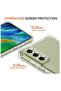 Case for Samsung Galaxy S21 FE 5G with Tempered Glass Screen Protector 3 Pack, [Not for S21] [Anti-Y - 3