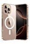 Strong Magnetic Clear iPhone 16 Pro Case – Compatible with MagSafe, Grade Drop Tested, Shockproof Pr