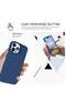 Soft Silicone Rubber Bumper Microfiber Lining Hard Back iPhone 15 Pro Back Cover Shockproof Protecti - 5