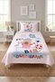 Sailor Adventure Themed Children's Pique Set with Teddy Bear - Adorable Sailor Nordic Decorative Bedspread - 2