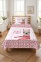 Alpaca Plaid Children's Baby Pique Set-Christmas Nordic Red Quilted Bedspread - 2