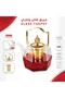 1300ml Glass Teapot with Gold Infuser & Handle, Heat-Resistant Clear Tea Maker with Mesh Filter - 2
