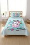 Mermaid Cat Figured Teen Pique Set-Cute Ocean Modern Powder Turquoise Quilted Bedspread - 5