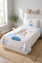 Balon Rainbow Cloudy Baby Pique Set-Fairy Tale Themed Nordic Blue Powder Decorative Bedspread - 7