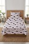 Superhero Masked Young Single Person Pique Set-Adventure Inspired Modern Gray Decorative Bedspread - 3