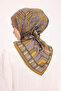 Four Seasons Ancient Motif Viscose Velora Scarf 6420-14 - 4