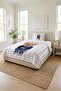 Cute Teddy Bear Checkered Single Pique Set - Cute Animal Themed Navy Blue Quilted Bedspread - 3
